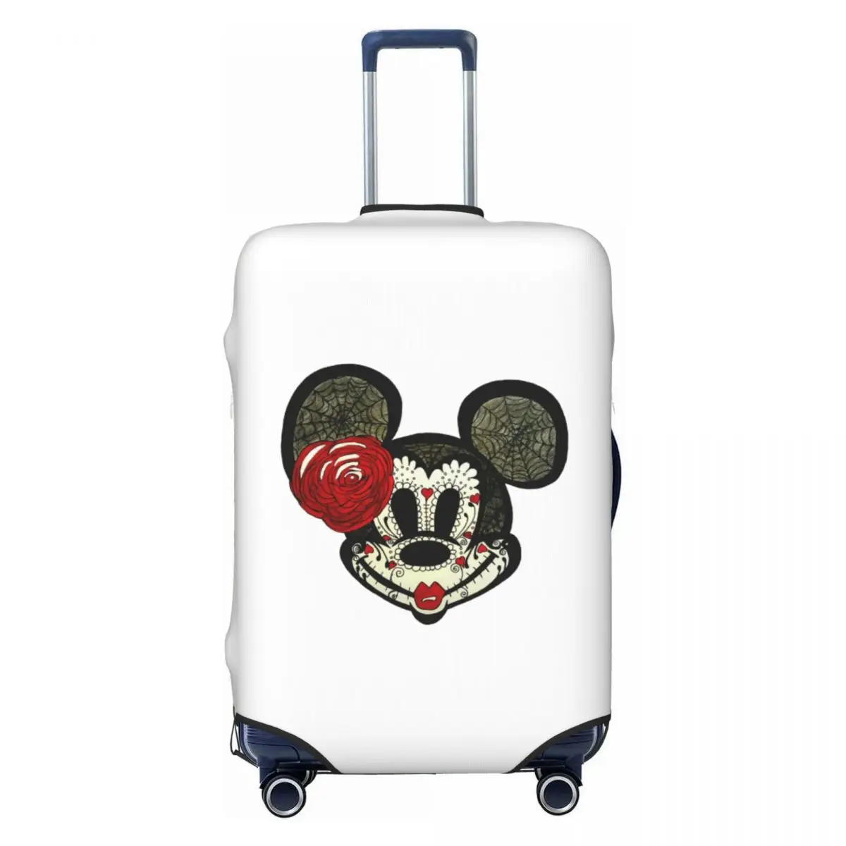 

Custom Mickey Mouse Anime Cartoon Luggage Cover Elastic Travel Suitcase Protective Covers Suit For 18-32 inch