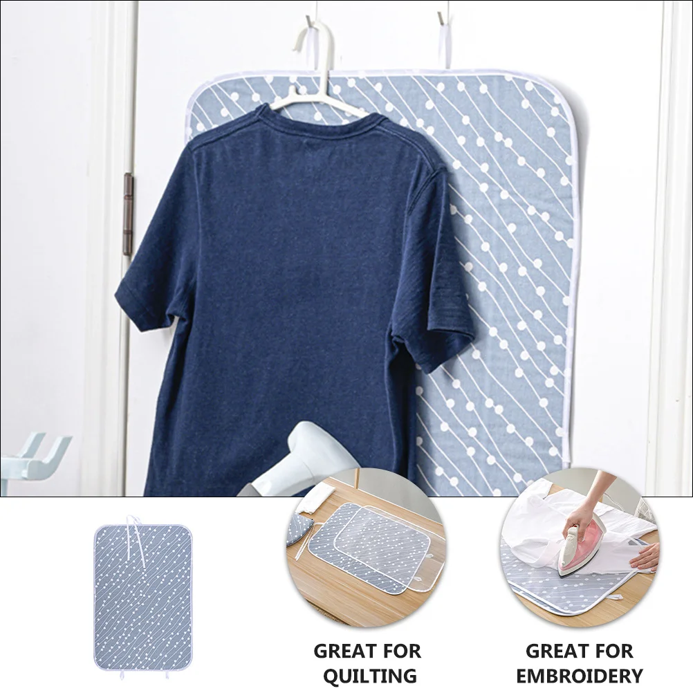 

1Pcs Premium Heat Insulation Ironing Pad Thickened Folding Ironing Cushion Clothes Protection Mat for Embroidery Patchwork