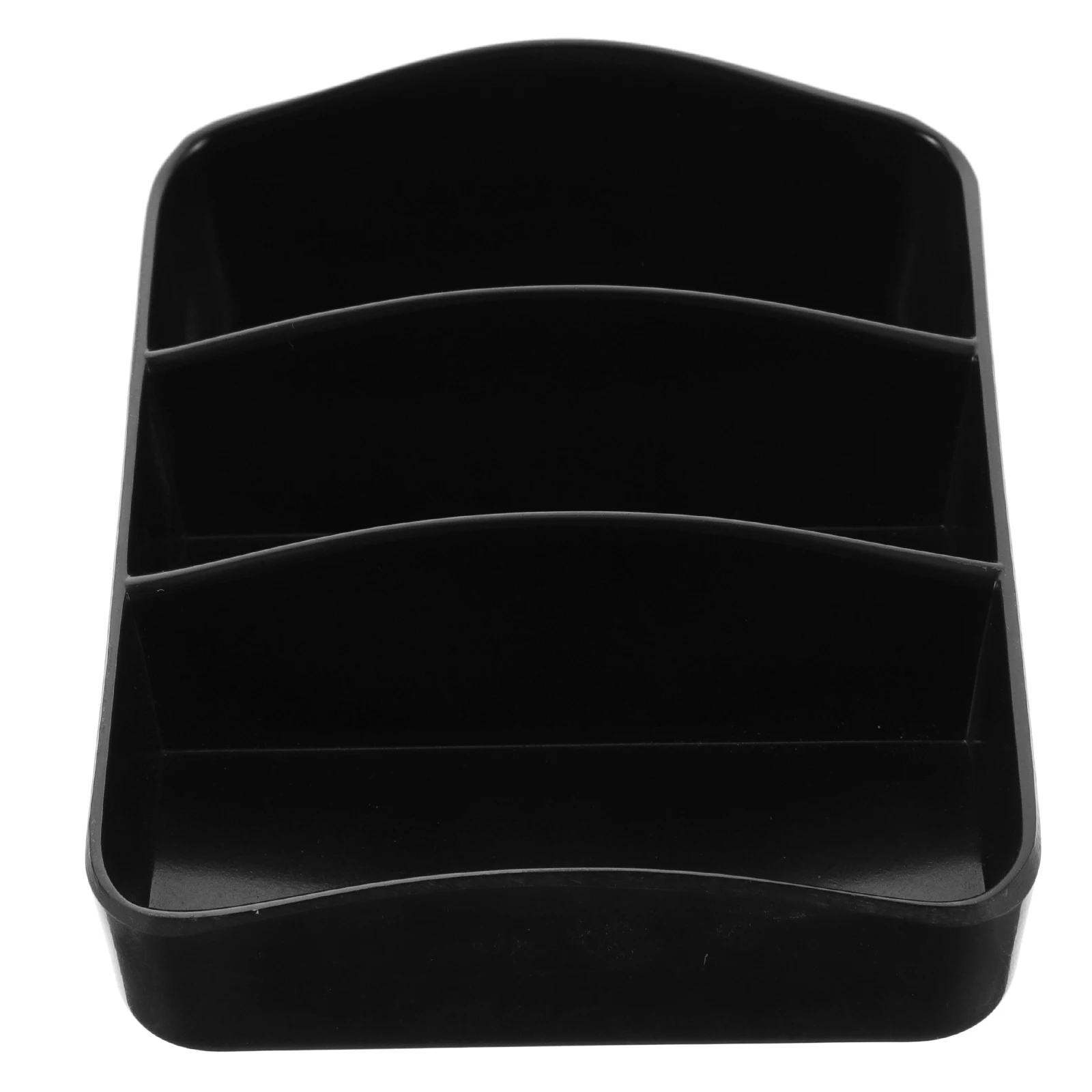 

Seasoning Bag Sorting Box Tea Holder Sugar Organizer Coffee Condiment Organizers Storage Black Packet Office