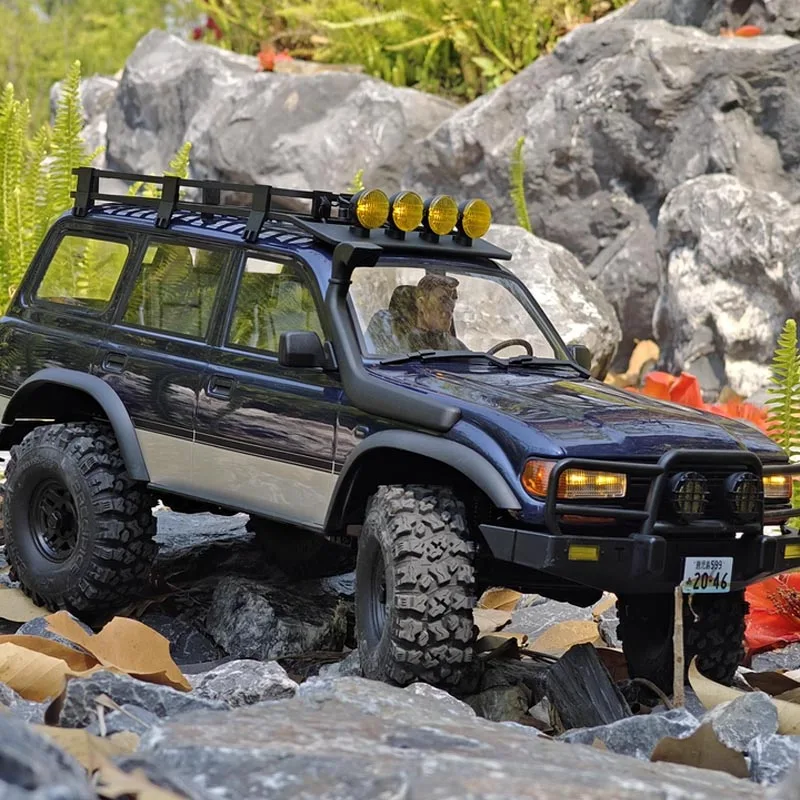 

Радиоуправляемая машина FMS LC80Pro V2 FCX10 1:10, имитация Toyota, бесщеточный внедорожный краулер LC80 Pro, двухскоростной, игрушка-подарок