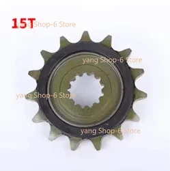15T For CFMOTO 450MT 450mt 450 MT Small Silent Durable Motorcycle Front Sprocket Chain Wheel Front Fly Wheel Pinion