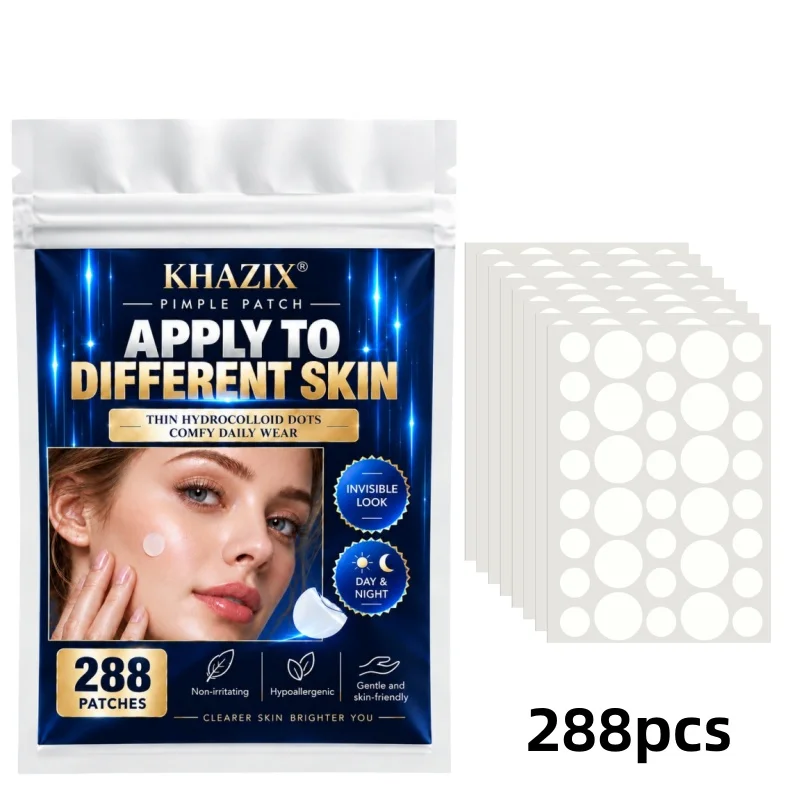 288pcs Hydrocolloid Pimple Patch Day & Night Acne Sticker