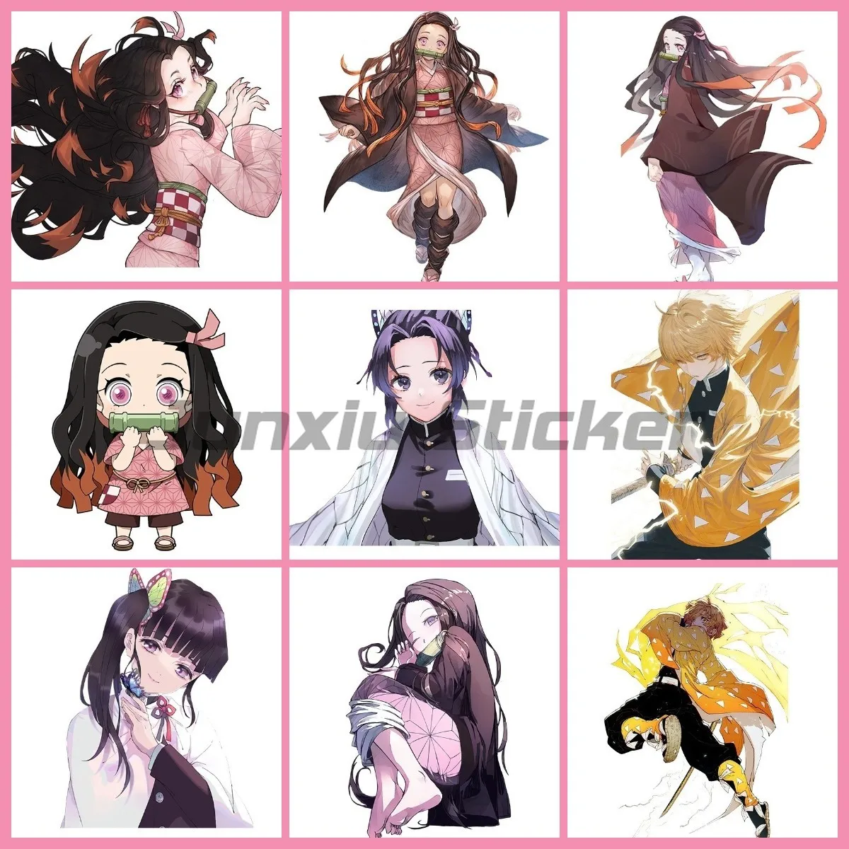

Creative Art Anime Character Sticker Wall Rooms Truck Stickers Window Moto Bike Car Sticker Customizable