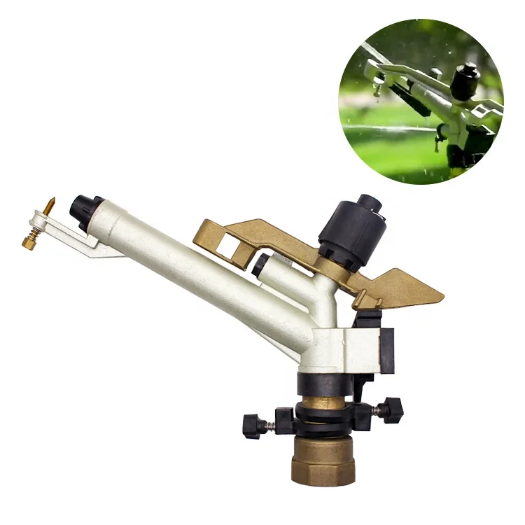 

Other Watering Adjustable 1.5 Inch Metal Gun Agriculture Sprinkler Irrigation Garden Water Guns