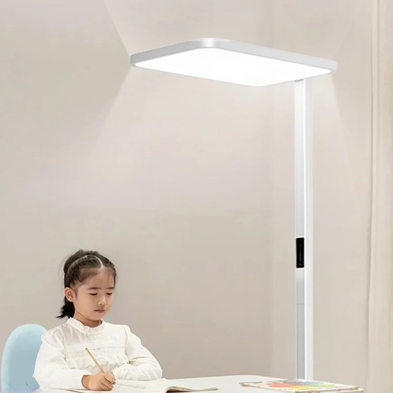 Aluminium LED Floor Lamp Full Spectrum Tricolor Floor Lamps Modern Living Room Bedroom Lighting Light Home Decorations Lights