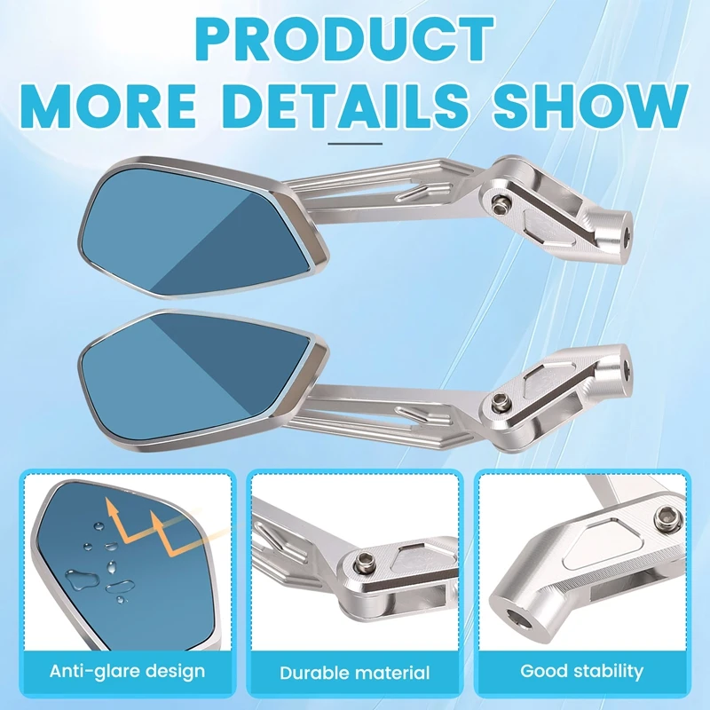 Motorcycle Adjustable Rear View Mirror For BMW R1300GS R1250GS Adv F750GS F850GS Adventure Side Mirror image 4