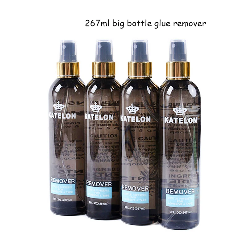 267ml Hair Remover For Wig Adhesive Big Bottle Liquid Remover For Tape & Glue Powerful Remover For Hair Extensions Glue Remover