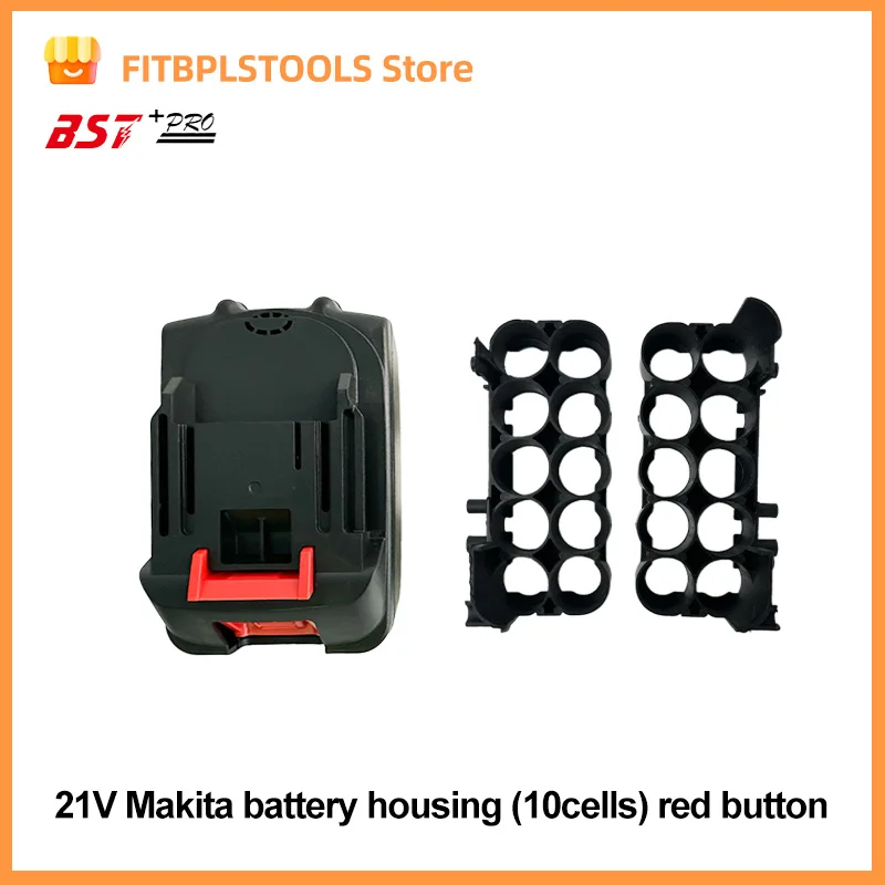 DC 21V lithium battery shell lithium-ion battery charging protection board 10and5 batteries Housing bracket