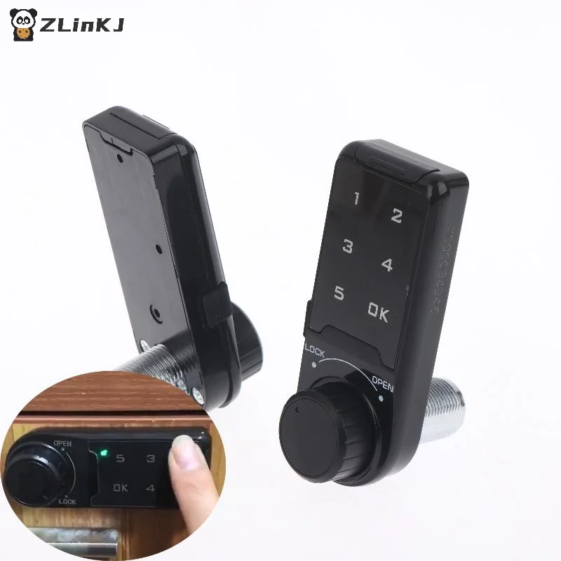 ▶1 Set Touch Keypad Password Key Access Lock Digital Electronic Security Cabinet Coded Locker RFID Card Key Lock