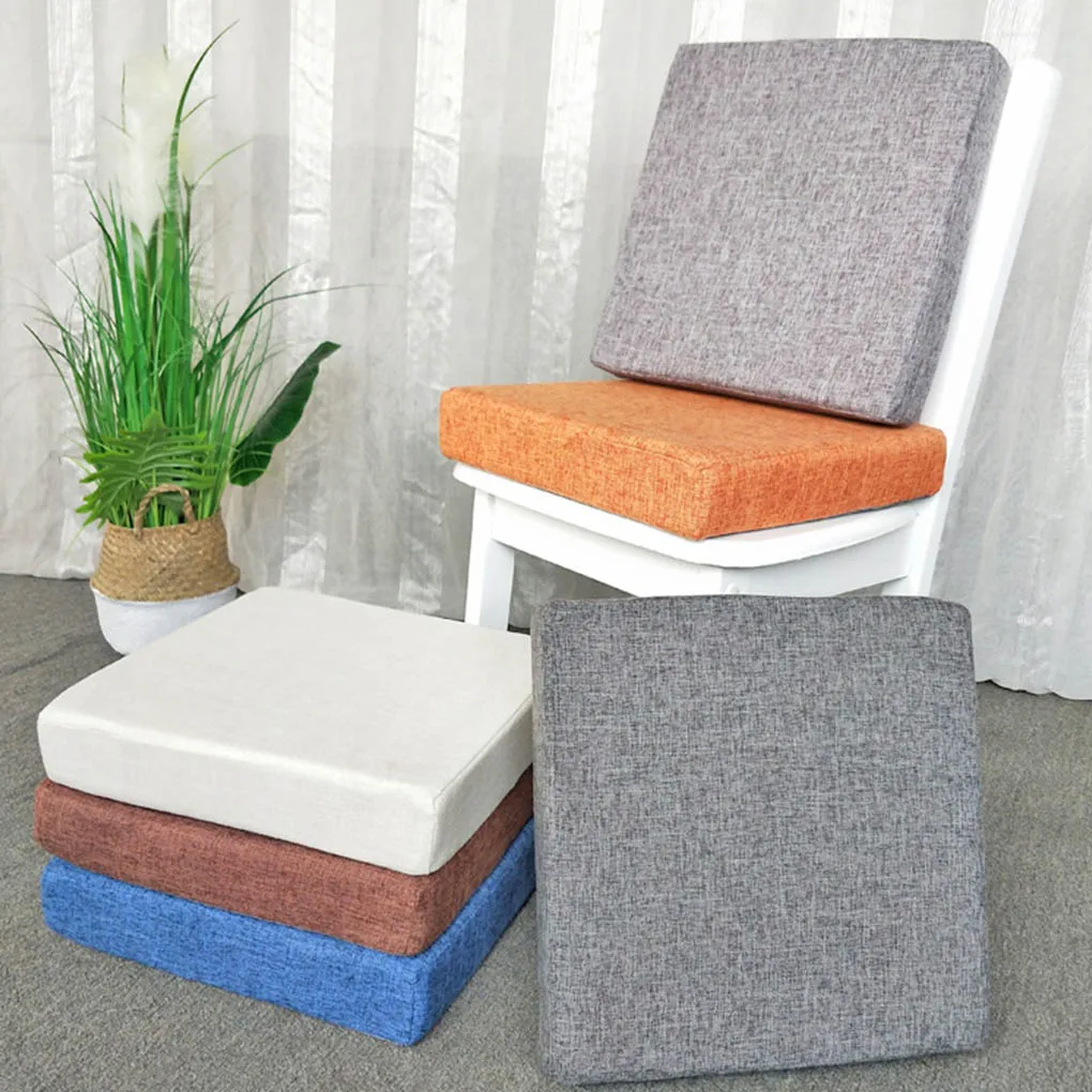 

35D Hard High Density Sponge Sofa Cushion Solid Color Window Mat Removable and washable Tatami Chair Cushion Thickness 3-8cm