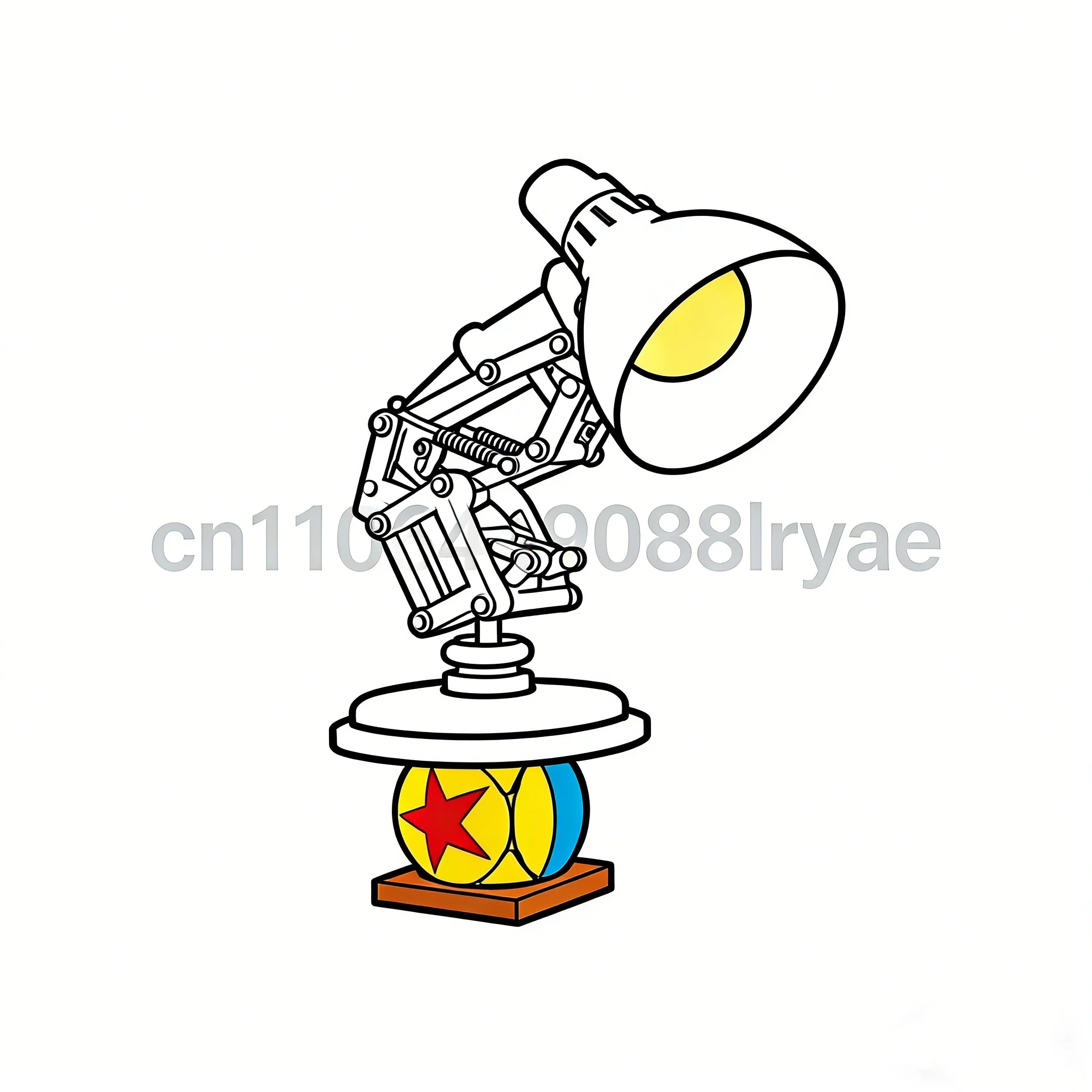 

2025 new creative comics 613PCS lamp room decoration building set toys home life girls boys Christmas gifts