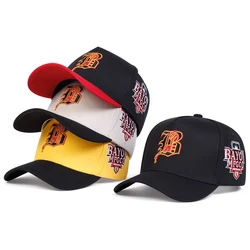 Unisex Gothic Letter B Embroidery Side BAYON MFGCO Baseball Caps Spring and Autumn Outdoor Adjustable Casual Hats Sunscreen Hat