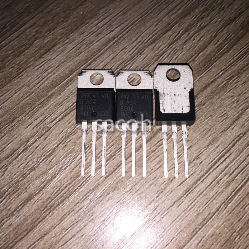 

(SACOH Electronic Components) BTA24-800B 10Pcs 100% Brand New Original In Stock