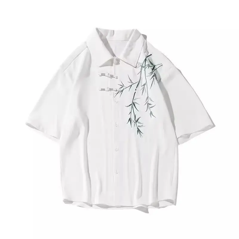 

Летний мужской комплект из шелка и бамбука с вышивкой в китайском стиле, большие размеры, новинка, легкий, в национальном стиле, с эффектом охлаждения, 250 нитей