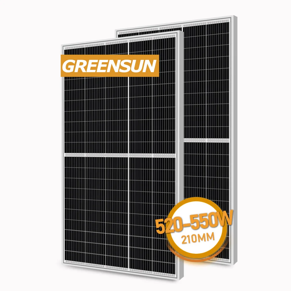 Longi High Efficiency Mono Photovoltaic Panel 210mm Half Cell 520w 540w 550w 560w Solar Panel