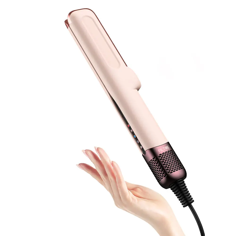 

Автоматический стайлер для завивки и выпрямления волос 2-в-1: фен-щетка для влажных и сухих волос, высокоскоростной фен и выпрямитель