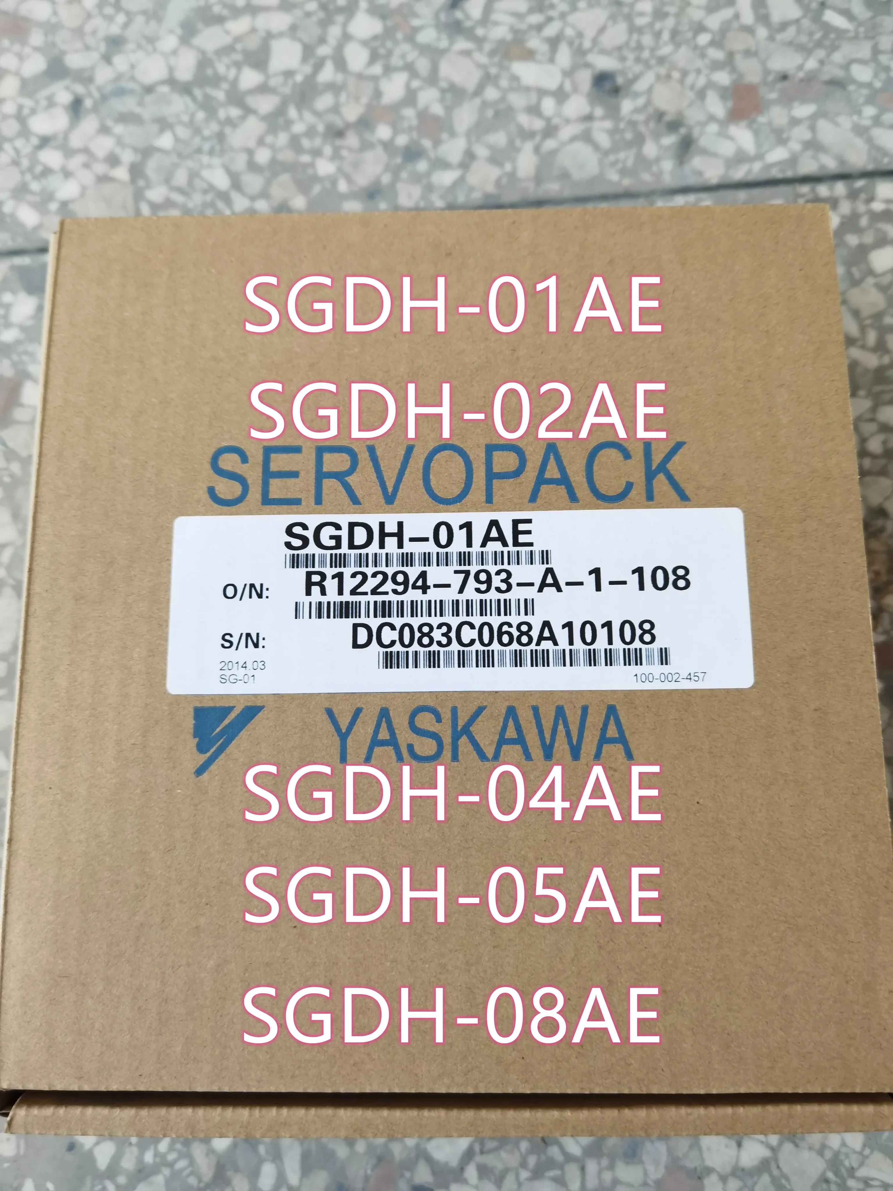 

Brand New SGDH-01AE SGDH-02AE SGDH-04AE SGDH-05AE SGDH-08AE SGDH-08AE-SY202-E Servo Amplifier for CNC System Machinery