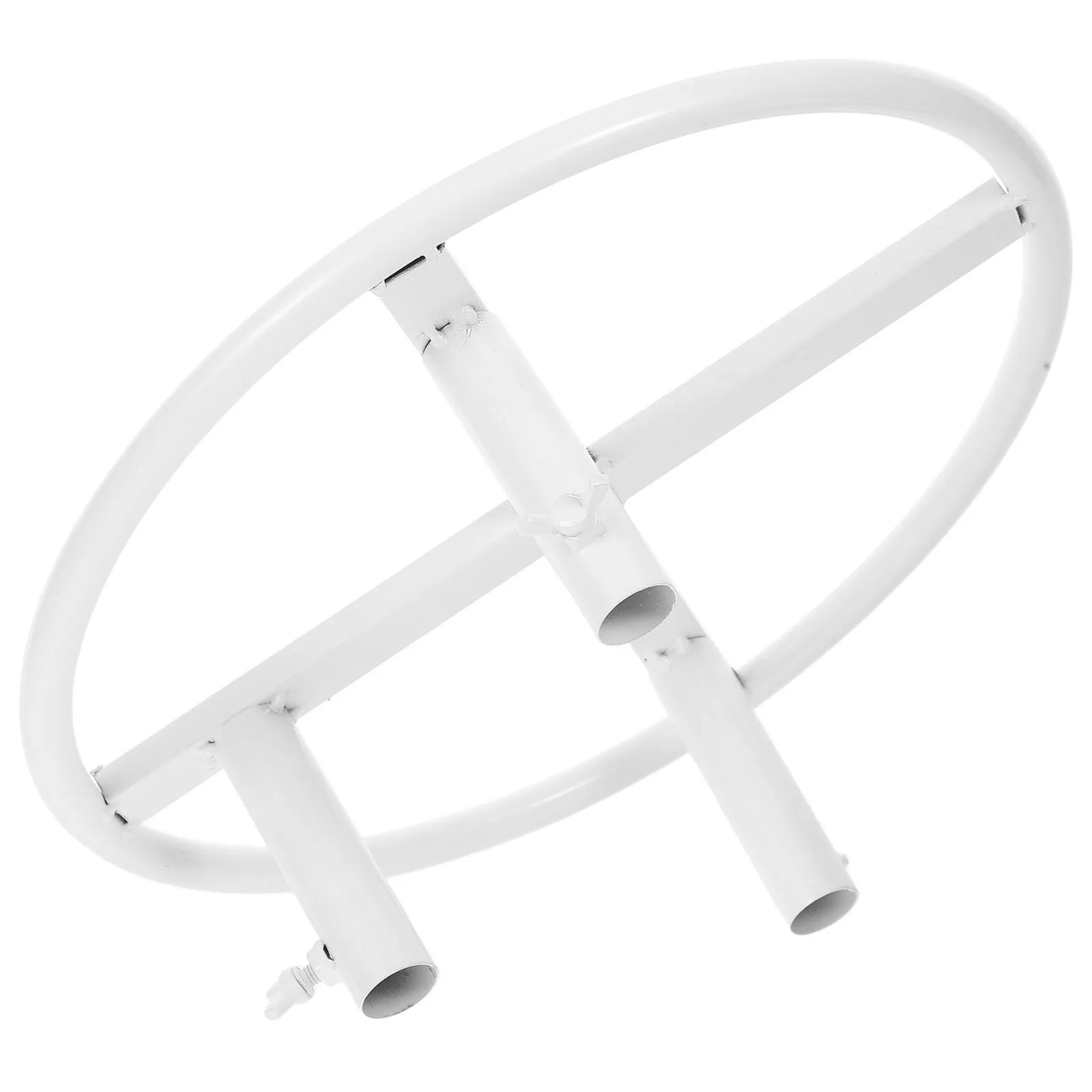 

Metal Flower Stand Base for Floral Arrangement Sturdy Iron Construction Round Flower Stand for Wedding Decor Displays Outdoor