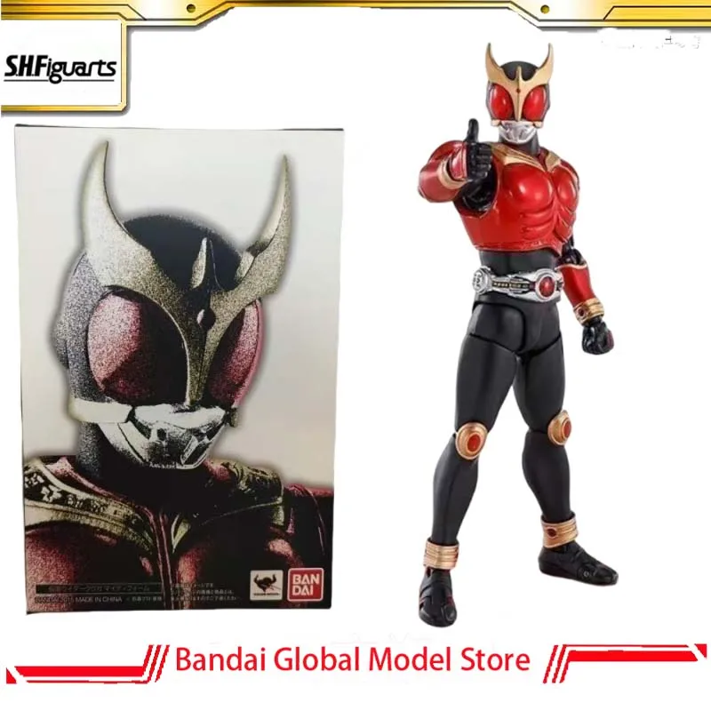 Bandai Original Genuine S.H.Figuarts Kamen Rider Kuuga Mighty Form Anime Action Figure Collection Finished Model Christmas Gifts