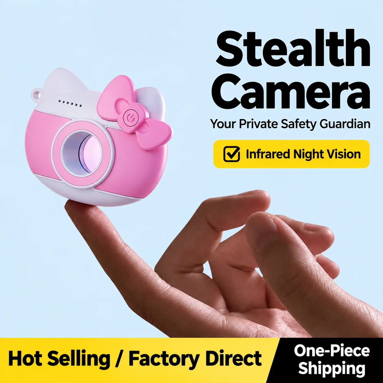 TCY02 Hidden Camera Detector Infrared Anti Spy Camera Finder Bug Detector Anti Surveillance Device for Hotel Travel Home Office