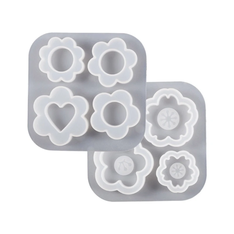 

DIY эпоксидная любовь цветочный орнамент зыбучие пески плесень падение клей силиконовые домашние формы