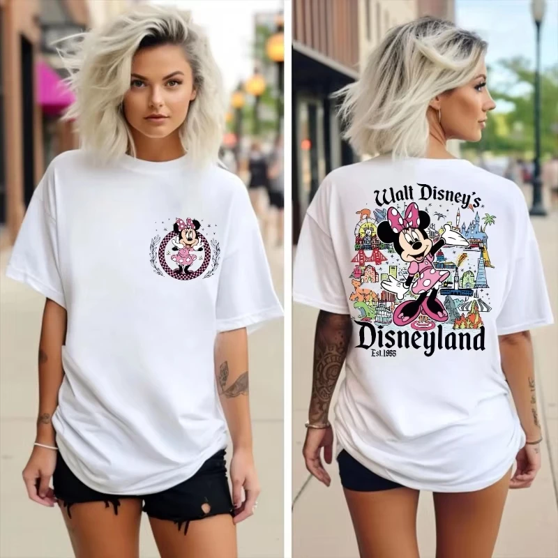 

Retro Walt Disney's Disneyland Est 1955 All Characters Shirt, Disney Mickey and Friends Sweatshirt, Disney Family Trip Tee