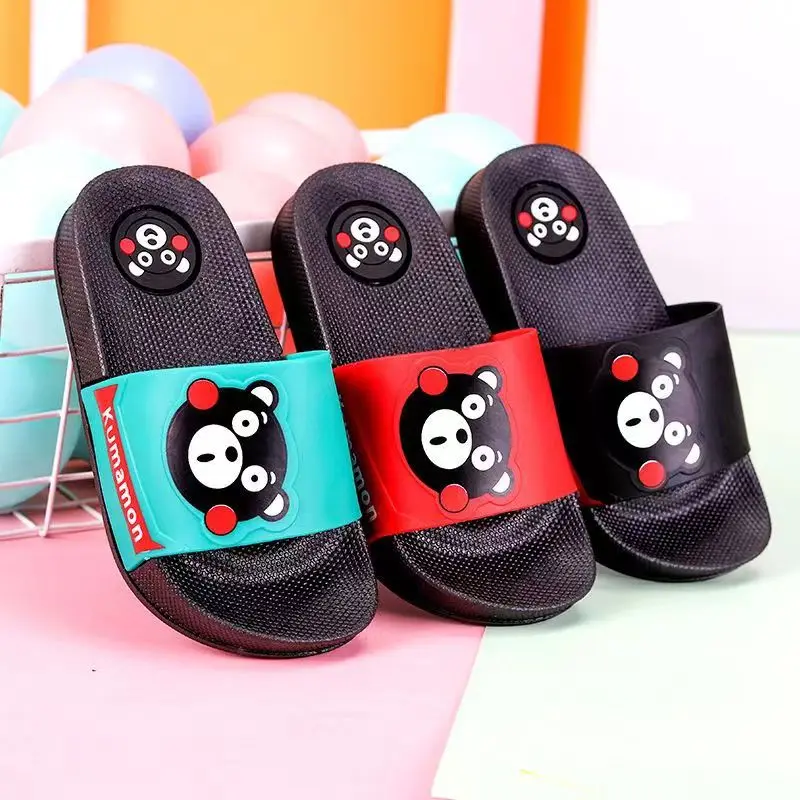 Schüchtern Kleine Gelbe Ente Cartoon Kinder Hausschuhe Sommer Komfort Nicht-Slip Kinder Badezimmer Schuhe Hause Hausschuhe Jungen Mädchen geschenke