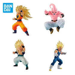 Bandai Original Dragon Ball Anime Figure Son Goku Gashapon Action Figure Majin Buu Chapter Toys for Kids Gift Collectible Model