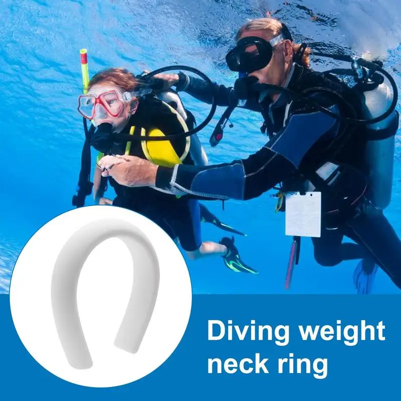 

Dive Neck Weight Wearable Bendable Soft Lead Dive Weights Precise Buoyancy Control Effective Freediving Equipment For Beginners