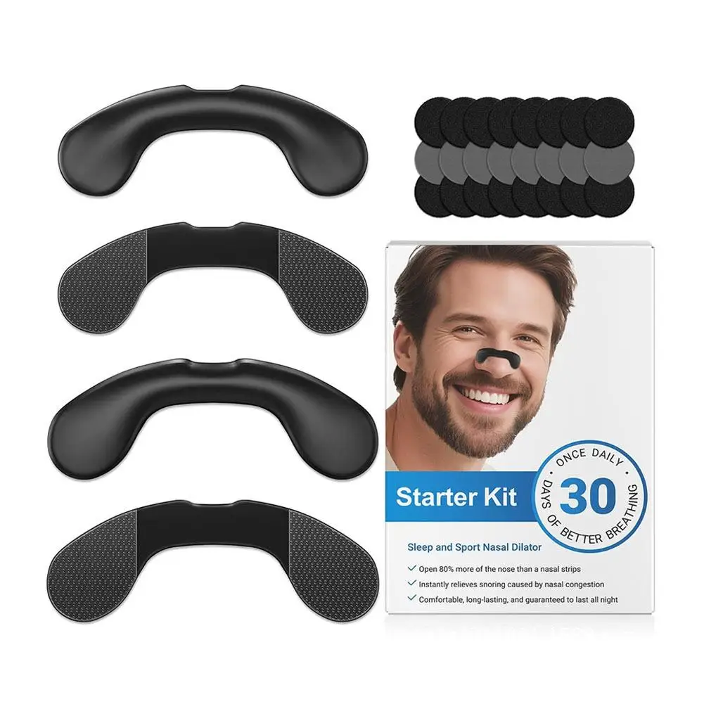 

Нежные назальные полоски для дыхания - неинвазивное решение от храпа, увеличивающие поток воздуха, комфортные, невидимые, набор для улучшения сна