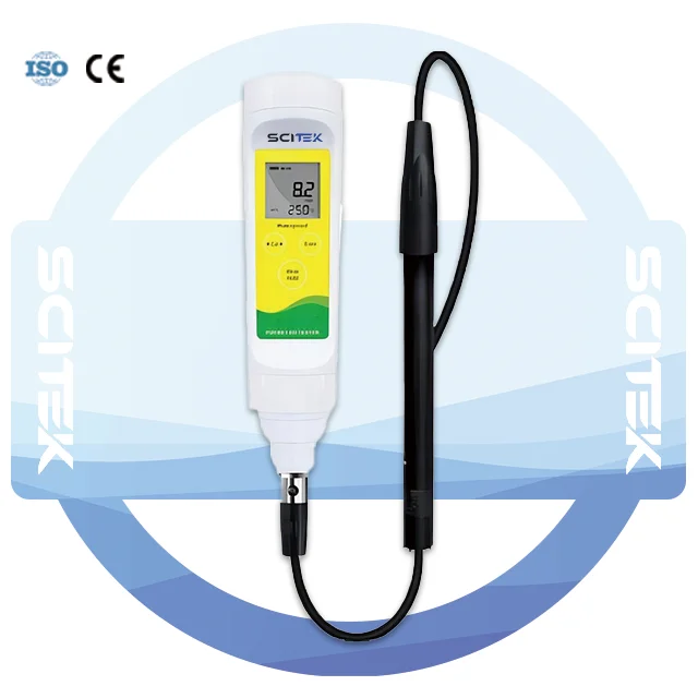 Pocket Dissolved Oxygen Tester 4 Digits LCD in Field and On-site Environments for Dissolved Oxygen Measurements