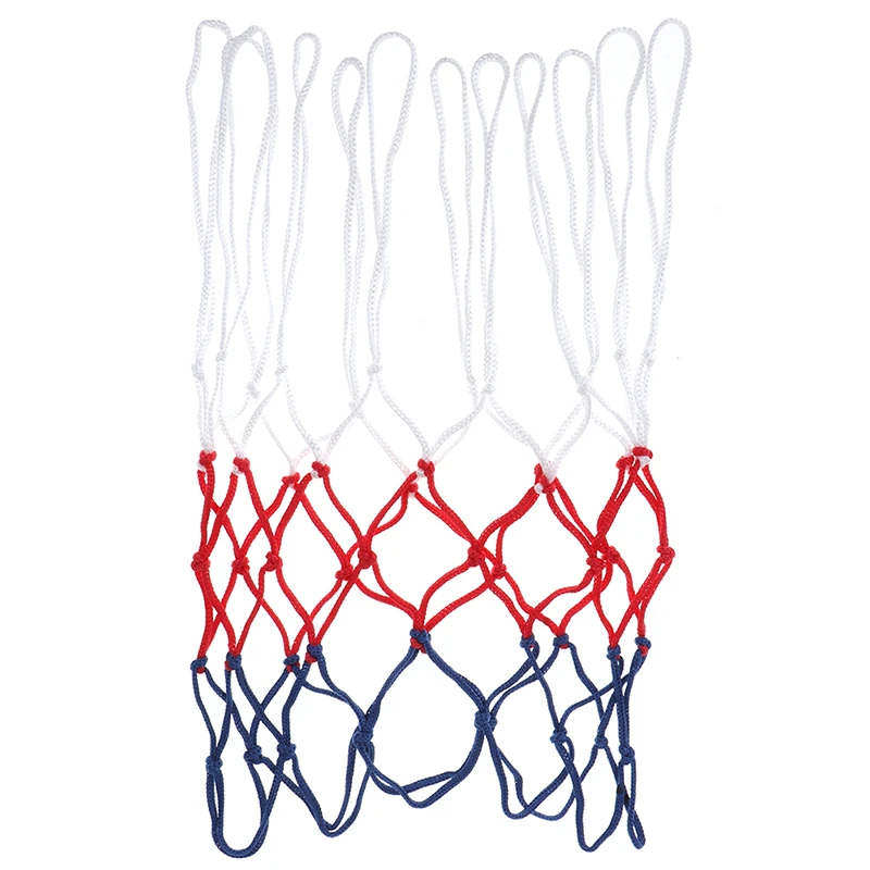 

Outdoor Standard Nylon Basketball Net Durable Hoop Rim Replacement Net For Basketball Backboard Daily Sports Game Use