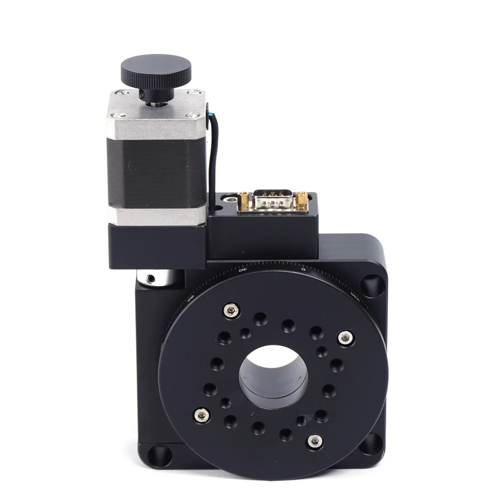 Motorized Rotation Stage Optical Rotary Table Electric Optical Rotation Plat