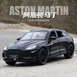 1:32 Aston Martin DBX Alloy SUV Sports Car Model Diecasts Metal Toy car Pull Back Car Simulation Sound Light Boys Toys Gift A843