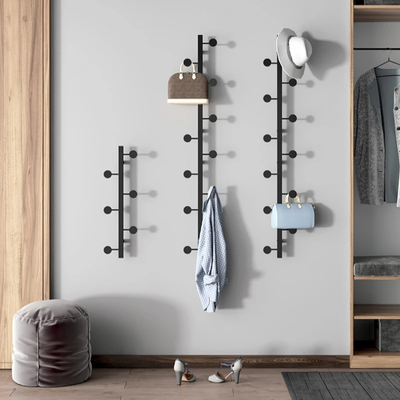 

Вешалка для одежды и шляп, неперфорированный крючок для входа, украшение для фойе, настенная подвесная вешалка для одежды, стандартное помещение