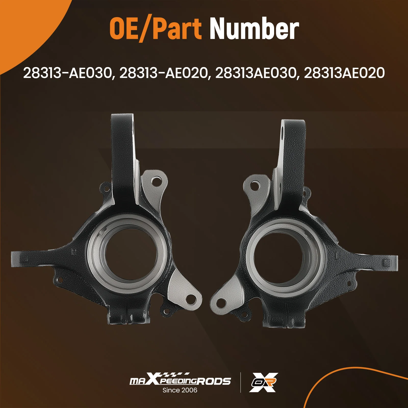 

2x Steering Knuckle For Subaru Baja All Engine 2003-2006 28313-AE030 Front LH&RH