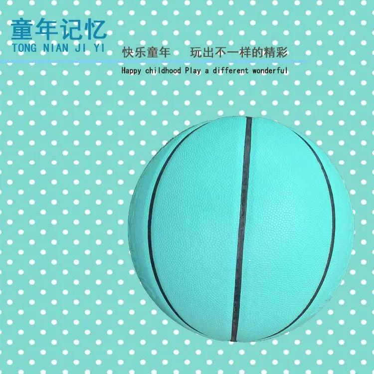 Blue and White Porcelain Basketball Customized Non-slip Basketball PU Soft Leather High Elastic Indoor and Outdoor BasketBall