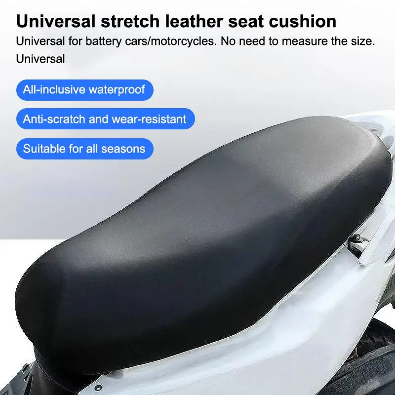 

Waterproof Motorcycle Seat Cover Durable Leather 3D Mesh Cushion for Comfortable Rides