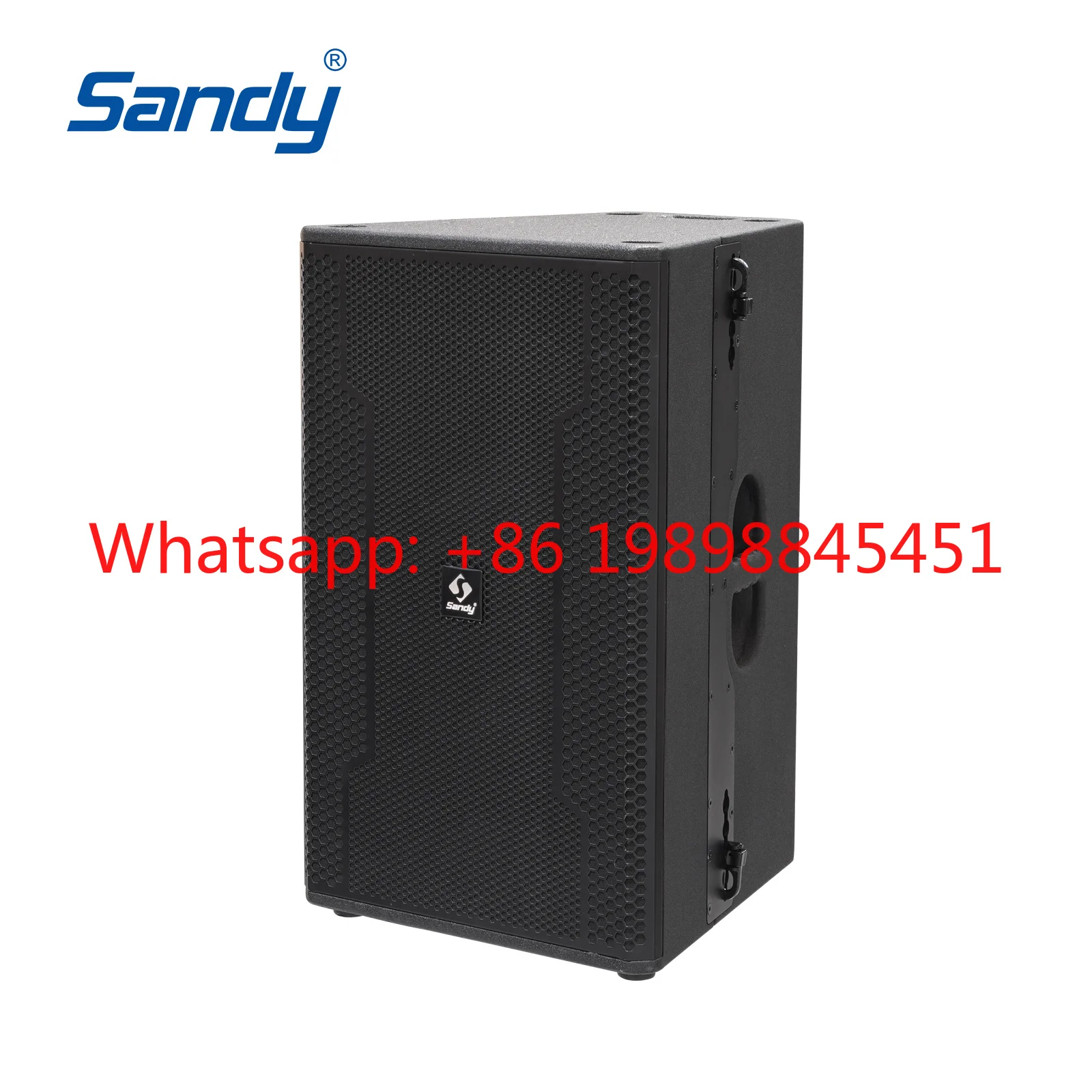 Sandy T24 Passive Speaker, 2-Way Dual 12 Inch 3-Driver Full-Range for Bar & Home KTV