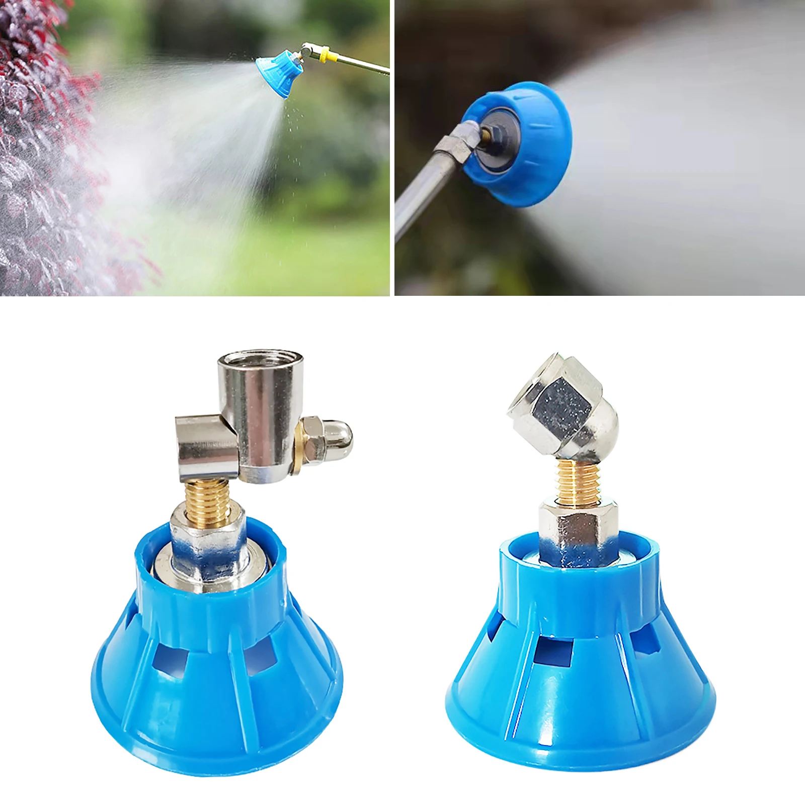 

High Pressure Sprayer Windproof Cover 5 Hole Agricultural Fruit Tree Mist Pesticide Nozzle Garden Irrigation Atomizing Nozzle