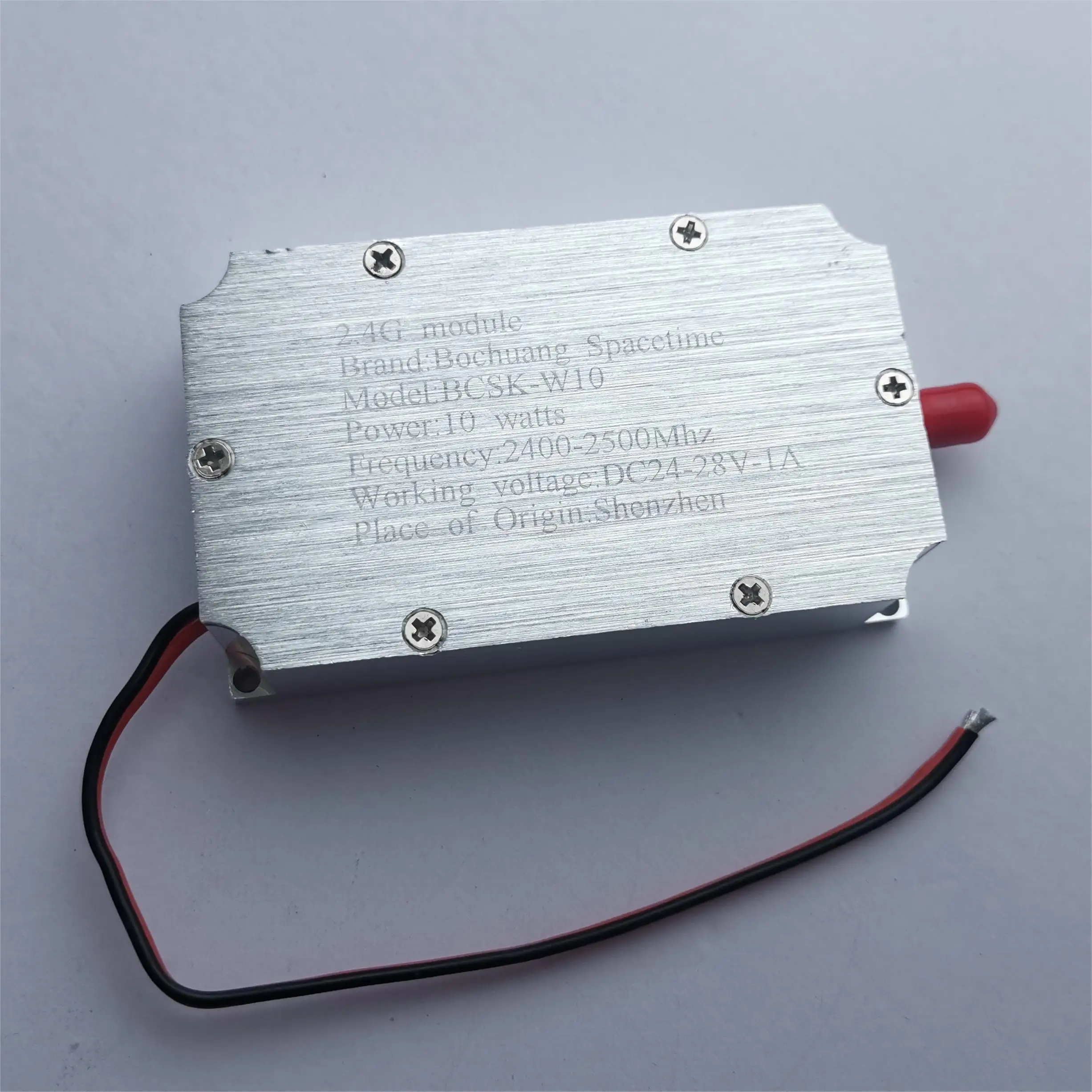 Módulo do amplificador de poder do UAV, módulo da interferência, personalização, 1.2G, 1.4G, 2.4G, 5.8G, 5.2G, 900MHZ, 433M, UAV