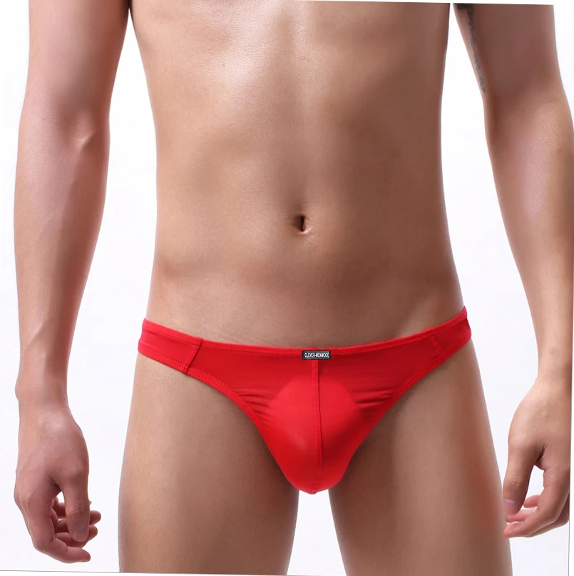 CLEVER-MENMODE Sexy Low-rise Underwear Men Thong G String T-back Briefs Tanga Hombre Panties Male Bikini cueca Jockstrap