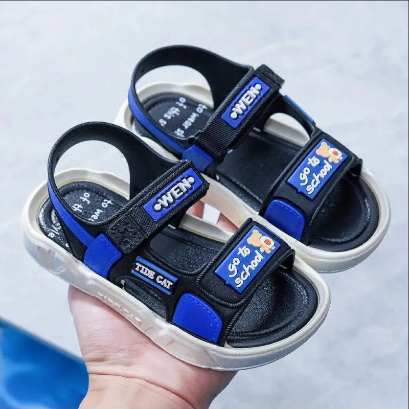 Boy Sandals Soft Sole Kids Sandals Fashionable Versatile Beach Shoes Kids Shoe for Girl Casual Sneaker Sandalias Zapatos Niña