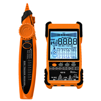 KKNOON K618 500M Handheld Portable Cable Tester with LCD Display Analogs Digital Search POE Test Cable Pairing ID Pairing