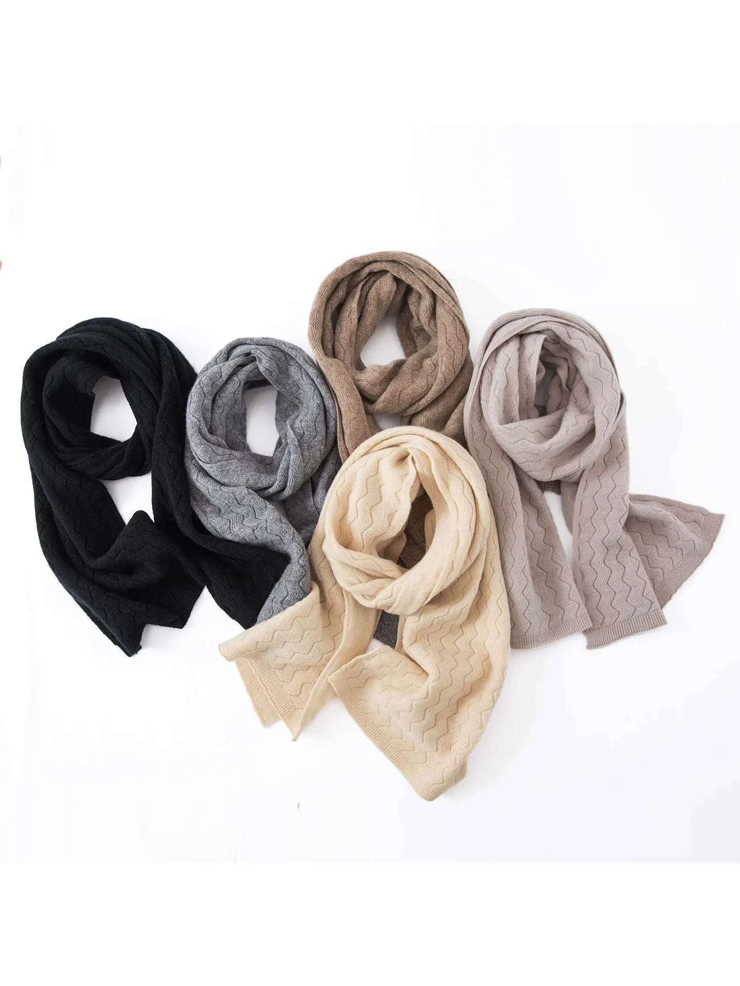

Women's Simple Lazy Scarf Fashionable Versatile 100% Merino Wool Solid Soft Warm Comfort Autumn Winter Chic Casual Grace
