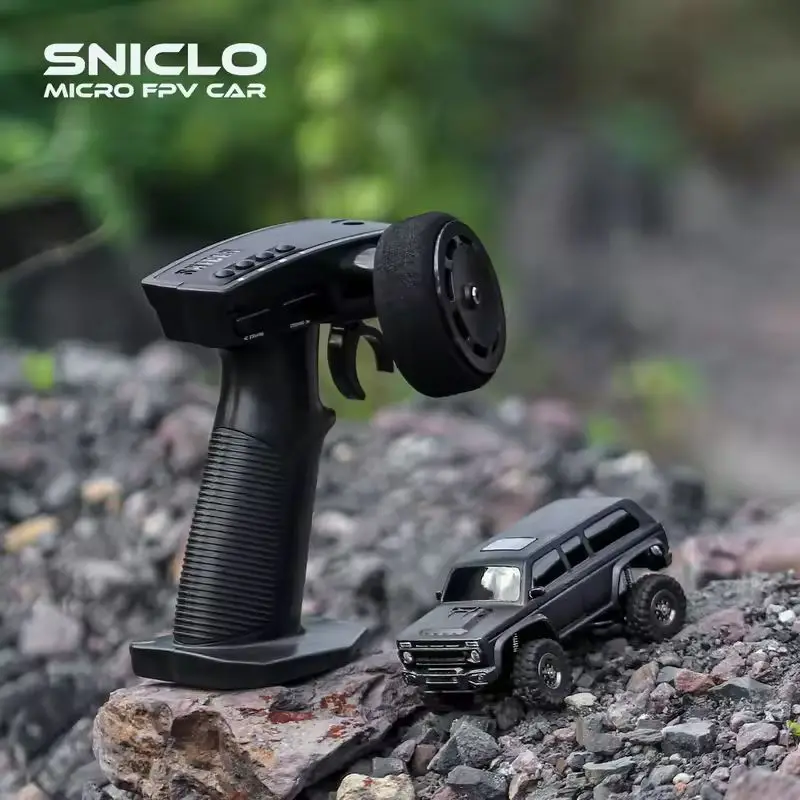 Nuovo Sniclo 1:43 Mini Simulazione Arrampicata Fpv Auto telecomandata Rc 4wd Giocattolo da tavolo Fuoristrada Giocattolo di compleanno per bambini Regalo