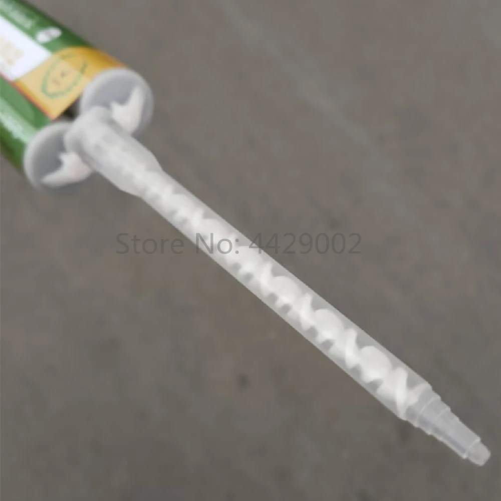 Mischdüse für Mischrohre, AB-Klebstoff-Mischspitzen, Epoxidharz-Statikmischdüse für 50ml 1:1 2:1 Bigbong Epoxidharz-Kartuschenklebstoff – Detail 2