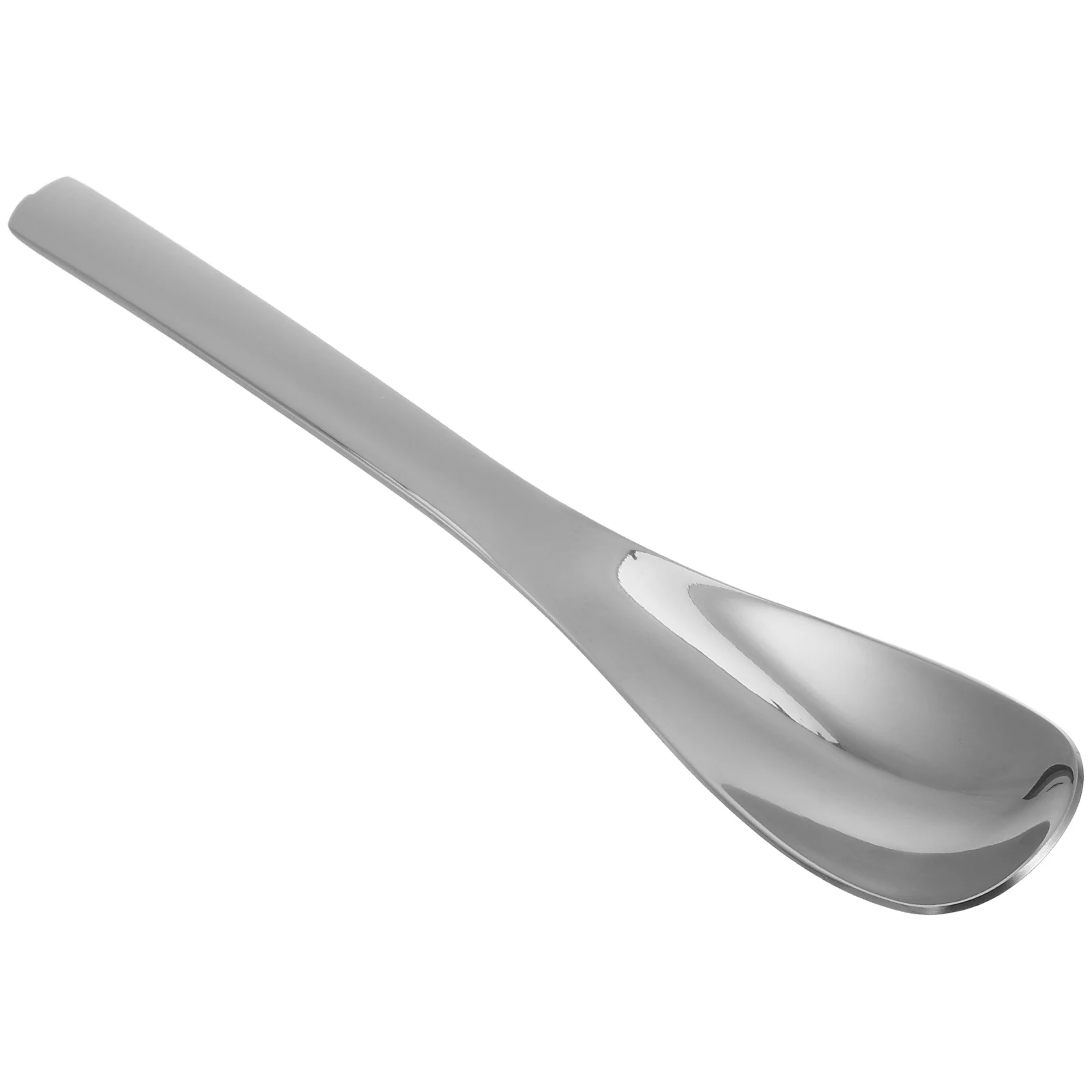 

Десертная ложка из нержавеющей стали, многоразовая легкая многофункциональная компактная ложка для торта для вечеринки, свадьбы, ужина, кофейные ложки
