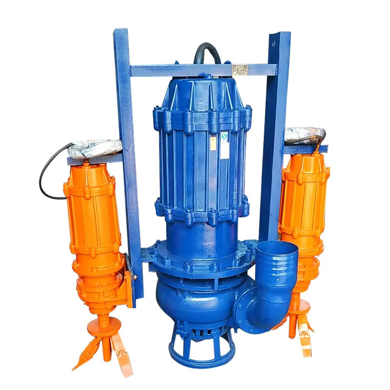 Sewage Pump Fish Pond Mud Water Hydraulic Submersible Sand Dredging Excavator Mining Pump