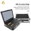 Console d'ordinateur portable DMX MA2 avec étui de vol console d'éclairage LED ordinateur portable MA contrôleur DMX Console d'éclairage 4